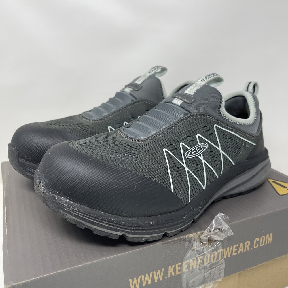 Keen Utility Womens 9.5W Composite Toe Shoes Vista Energy Shift Low Laceless
